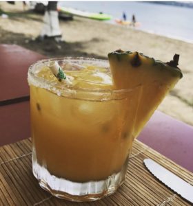 Passion Fruit Margarita at Costa Rica Sailing Center