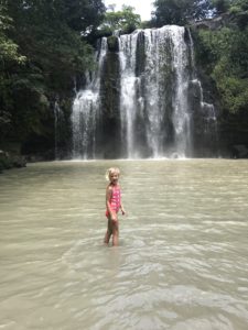 Llanos de Cortes waterfall