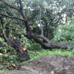 Tropical Storm Nate Images in Tamarindo